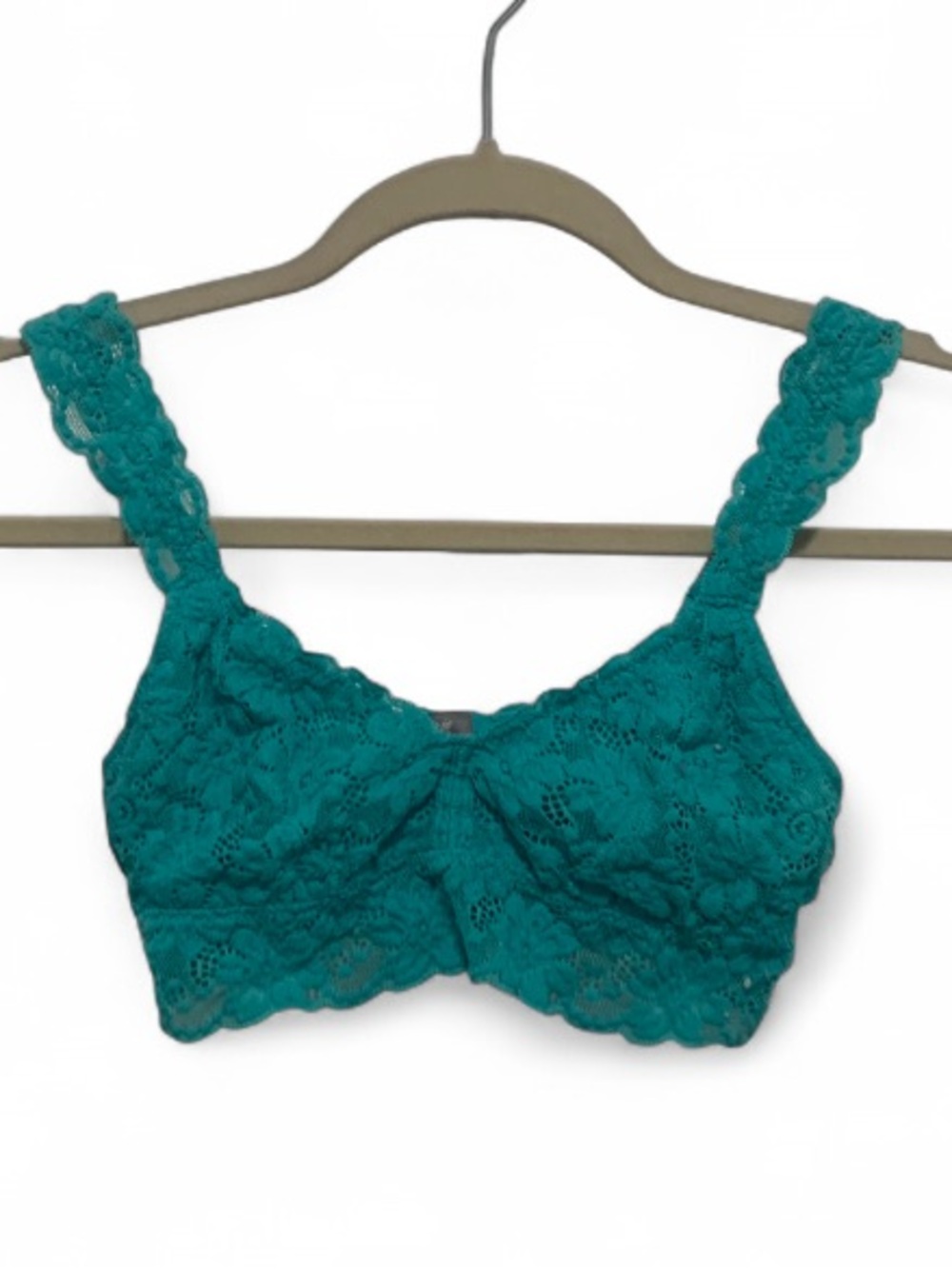 Aerie Turquoise Lace Unlined Bralette